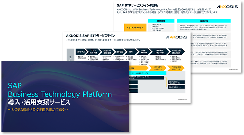 SAP Business Technology Platform 導入・活用支援サービス